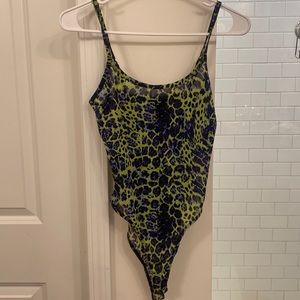 Forever 21 mesh bodysuit